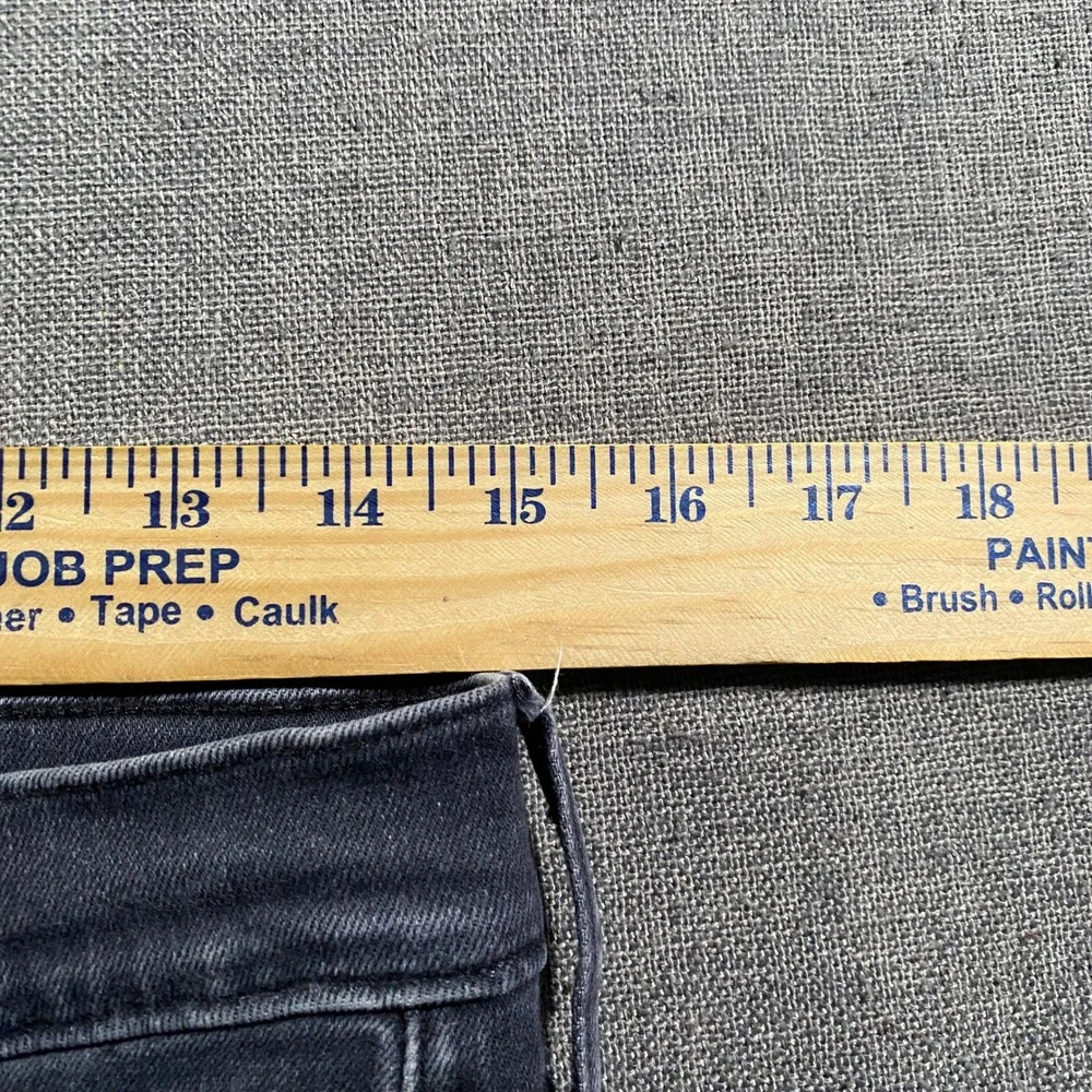 J. Crew Toothpick Jeans Women's Size 29 Black Wash Denim Slim‎ Fit
